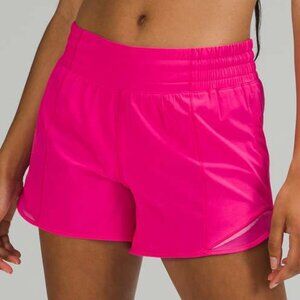 Lululemon Hotty Hot High-Rise Short 4" - 8 Pink